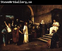 Mihaly Munkacsy Christ before Pilate